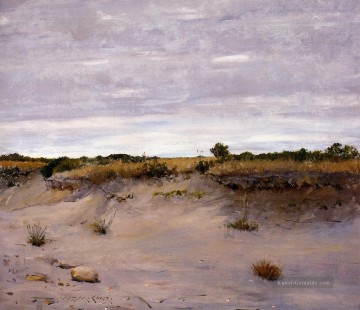 Wind gefegt Sands Shinnecock Long Island Impressionismus William Merritt Chase Szenerie Ölgemälde